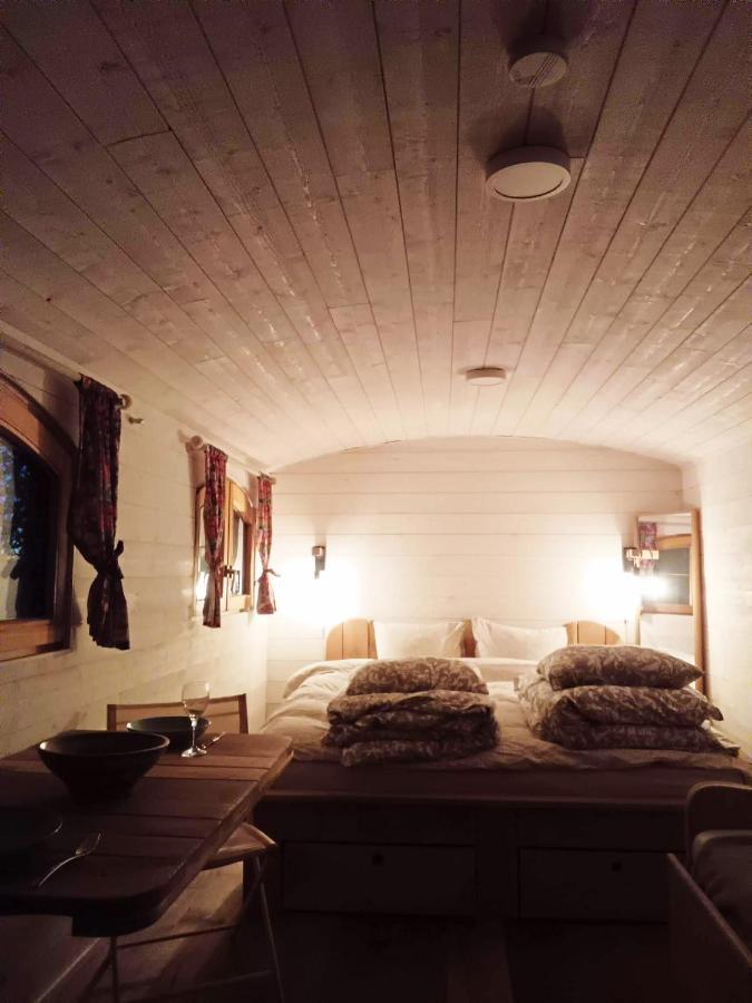 La Tiny House De La Bergerie Villa Lierneux Exteriör bild