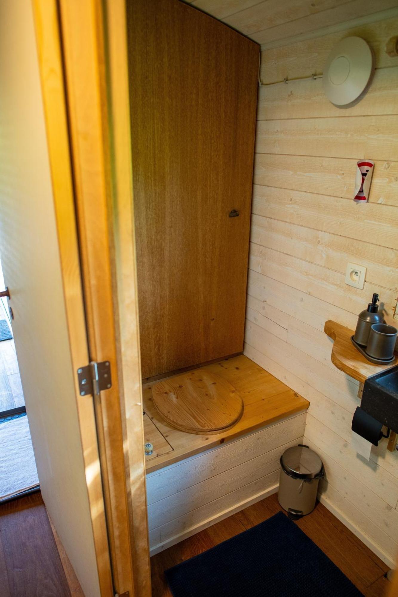 La Tiny House De La Bergerie Villa Lierneux Exteriör bild