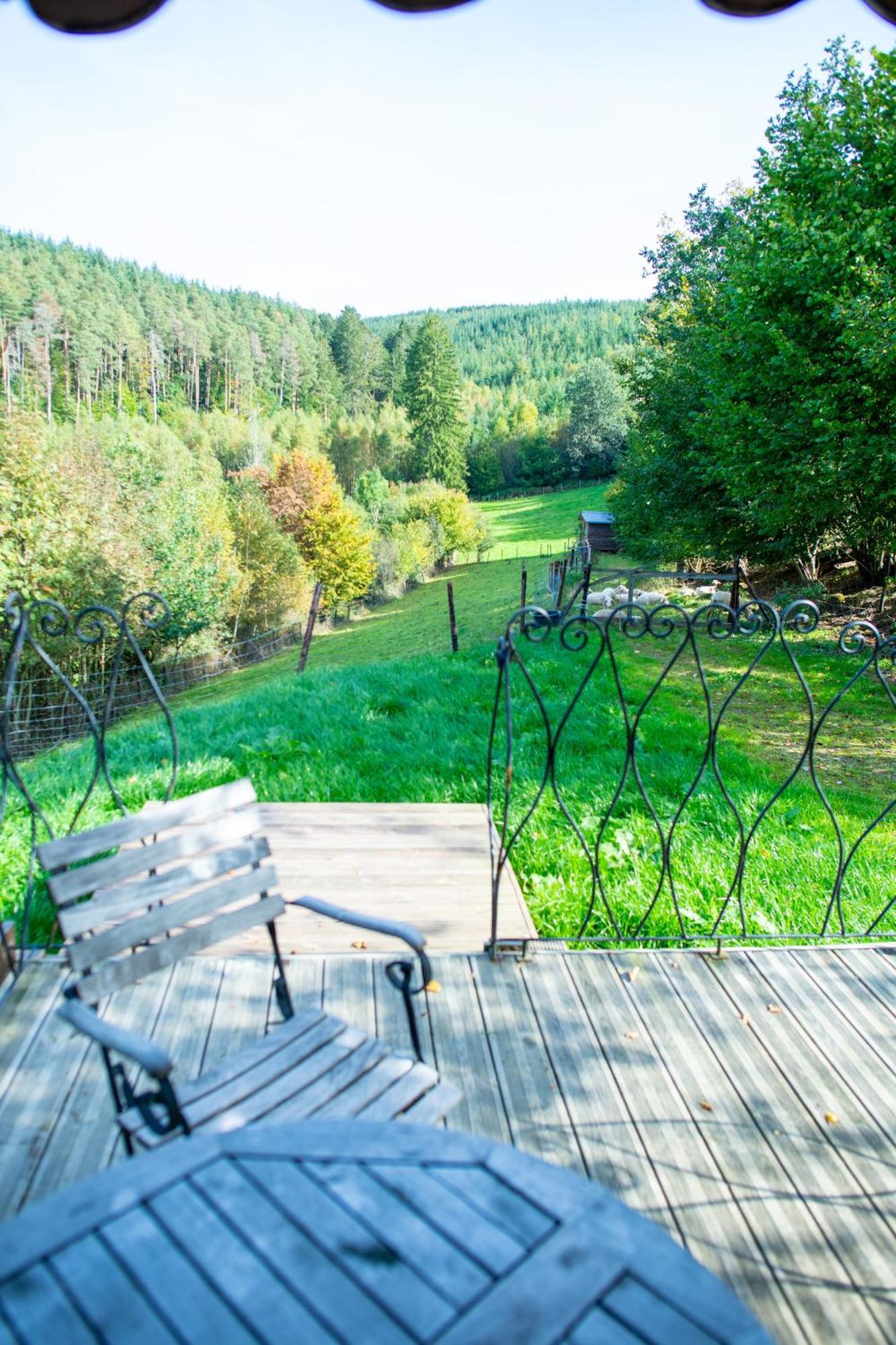 La Tiny House De La Bergerie Villa Lierneux Exteriör bild