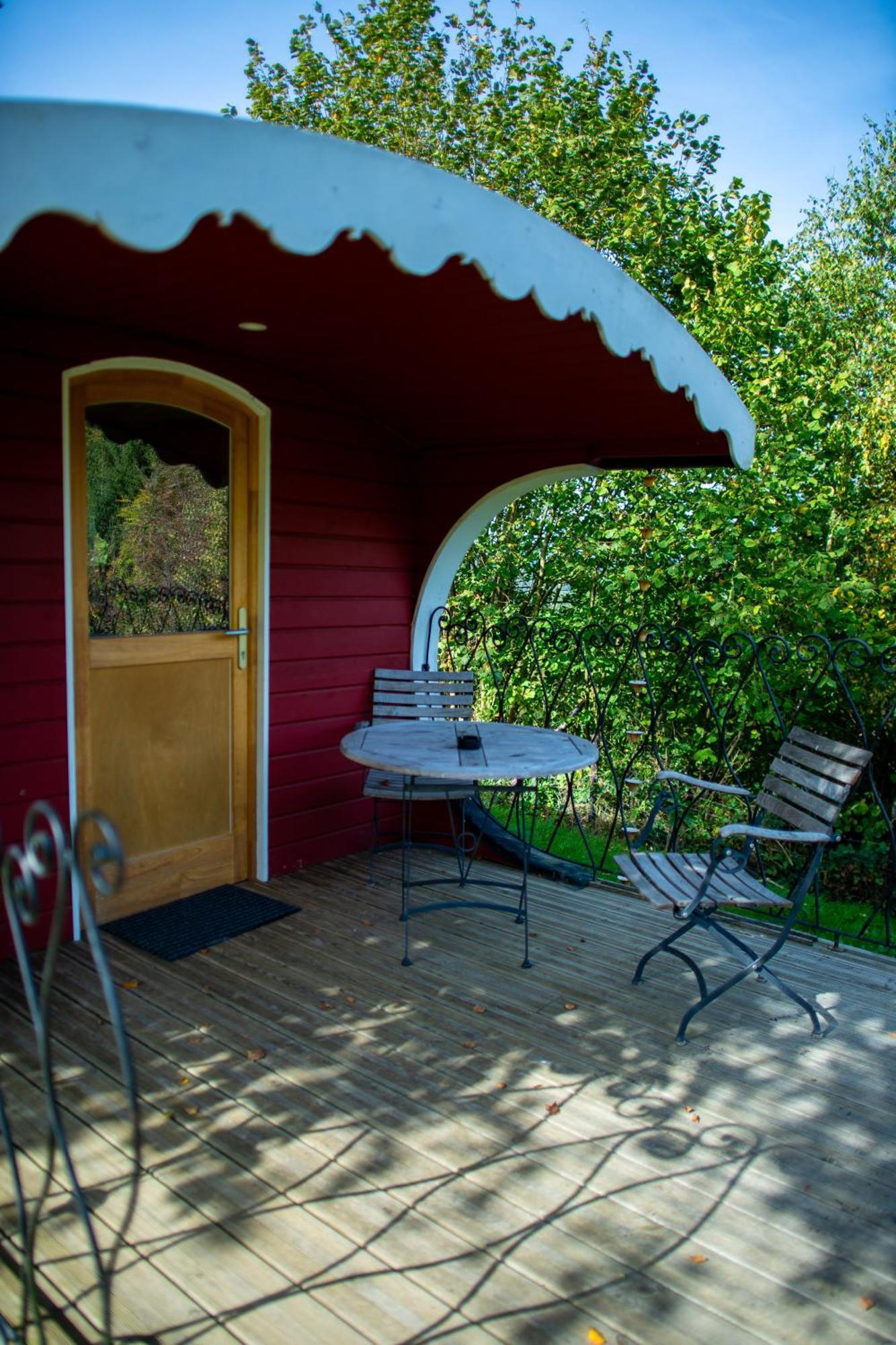 La Tiny House De La Bergerie Villa Lierneux Exteriör bild