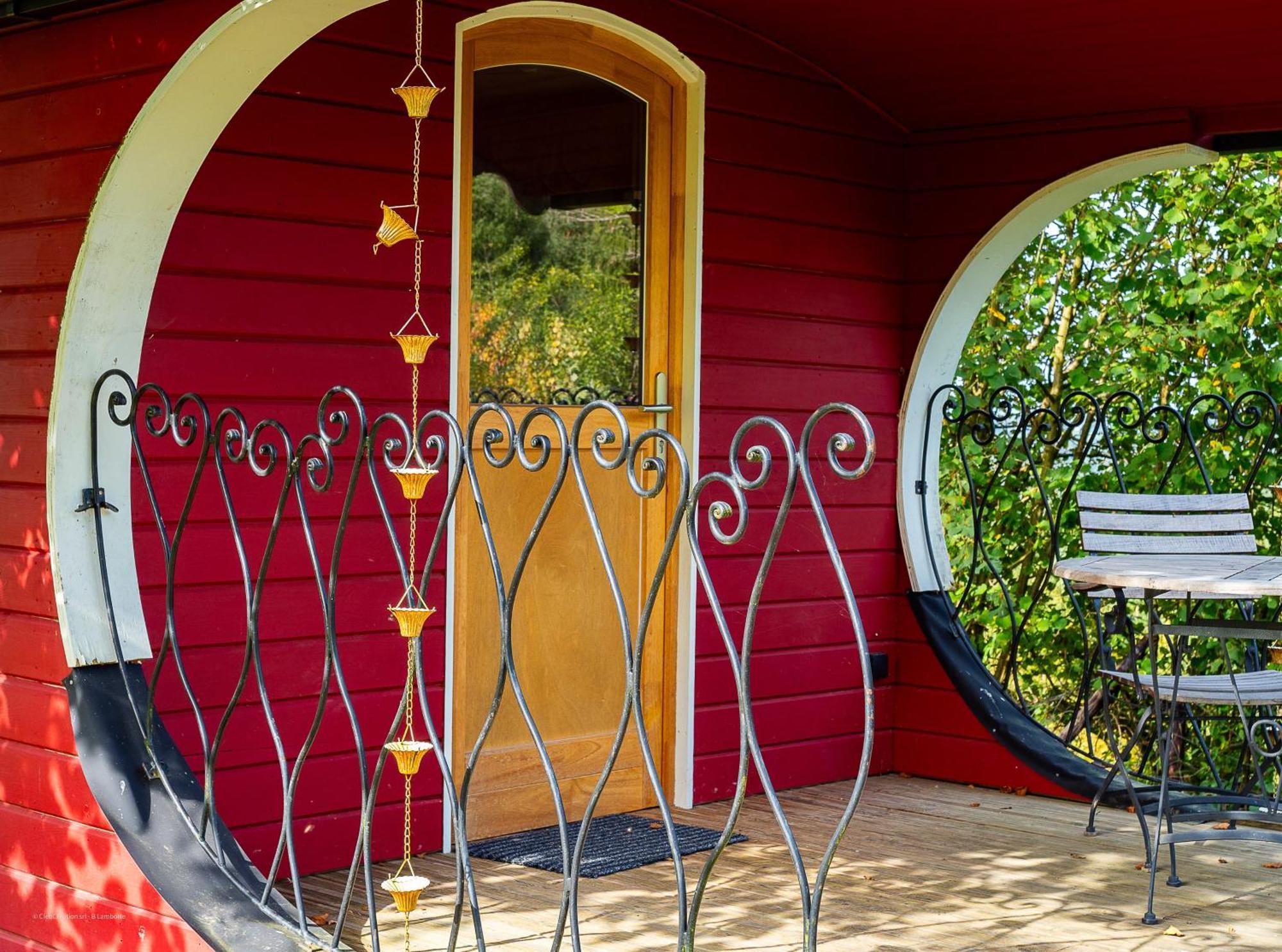 La Tiny House De La Bergerie Villa Lierneux Exteriör bild
